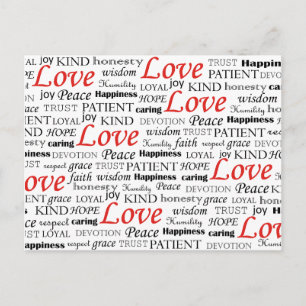 Postal El amor es todo