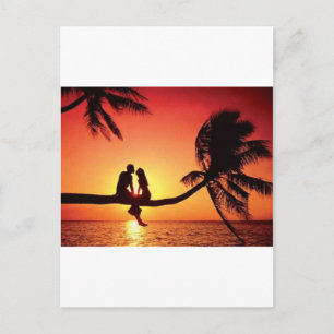 Postal ¡el amor está en el aire