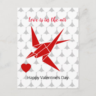 Postal El amor está en su aire