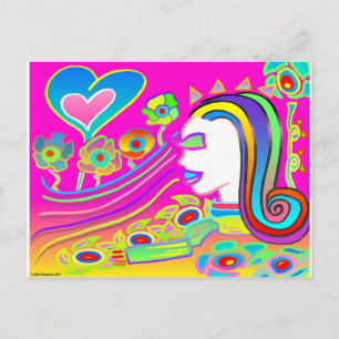 Postal El amor florecerá: Espacio de sueños