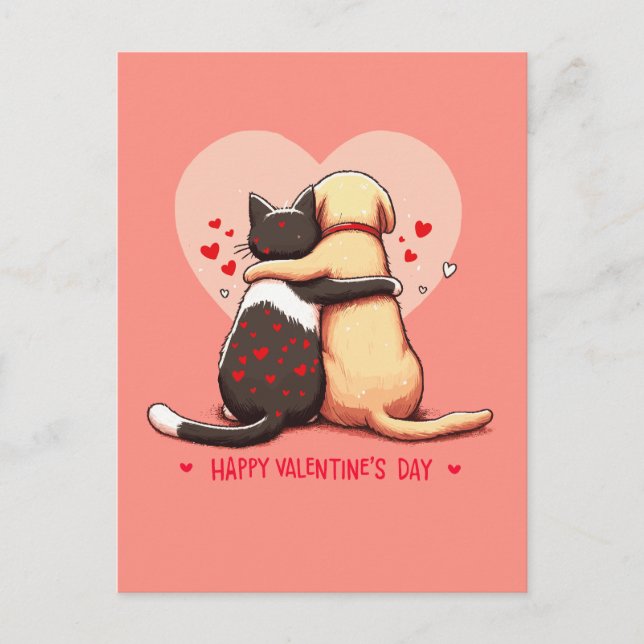 Postal El amor no conoce límites (Anverso)