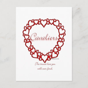 Postal El amor verdadero de Cavalier