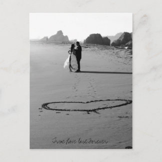 Postal El amor verdadero dura por siempre