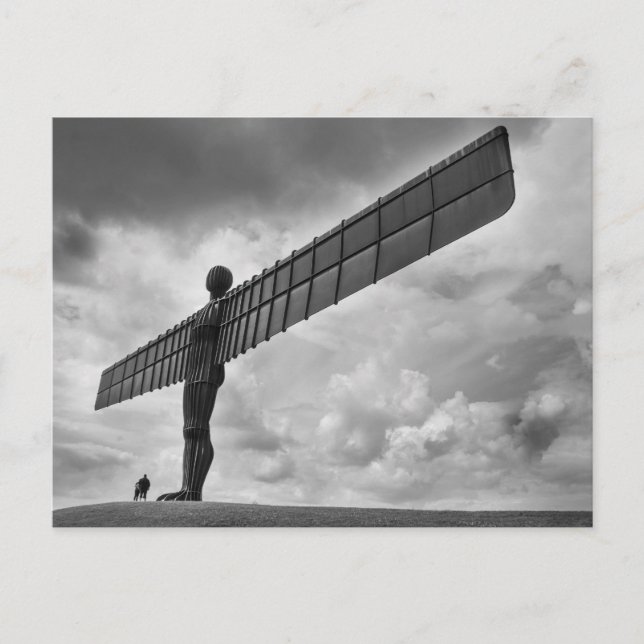 Postal El ángel (Anverso)