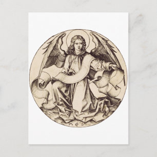 Postal El Ángel de San Mateo