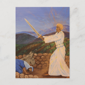 Postal El Ángel del Señor