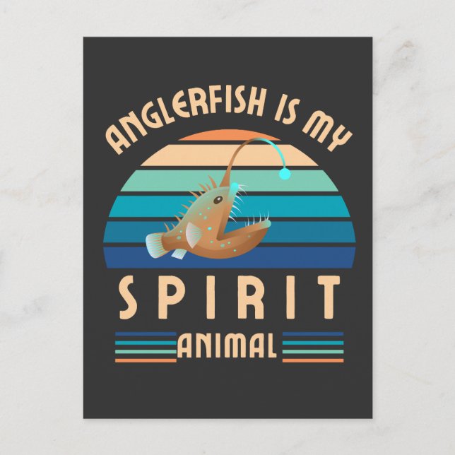 Postal el anglicano es mi animal espiritual (Anverso)
