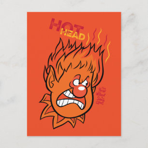 Postal EL AÑO SIN UN SANTA CLAUS™   Cabeza Caliente