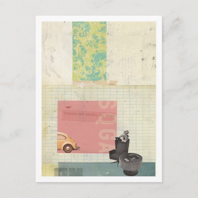 Postal El apartamento (Anverso)