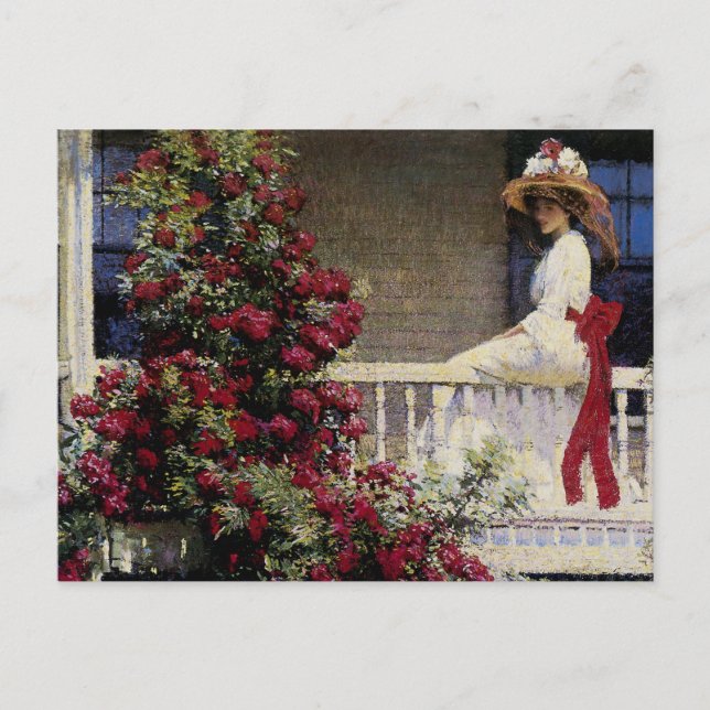 Postal El apostador de Crimson (Anverso)