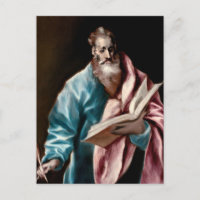 El Apóstol San Mateo por El Greco