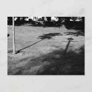 Postal El árbol y el lamppost eran amigos