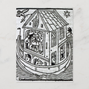 Postal El arca de Noé