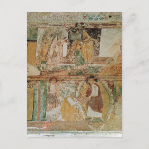 Postal El Arca de Noé y Moisés