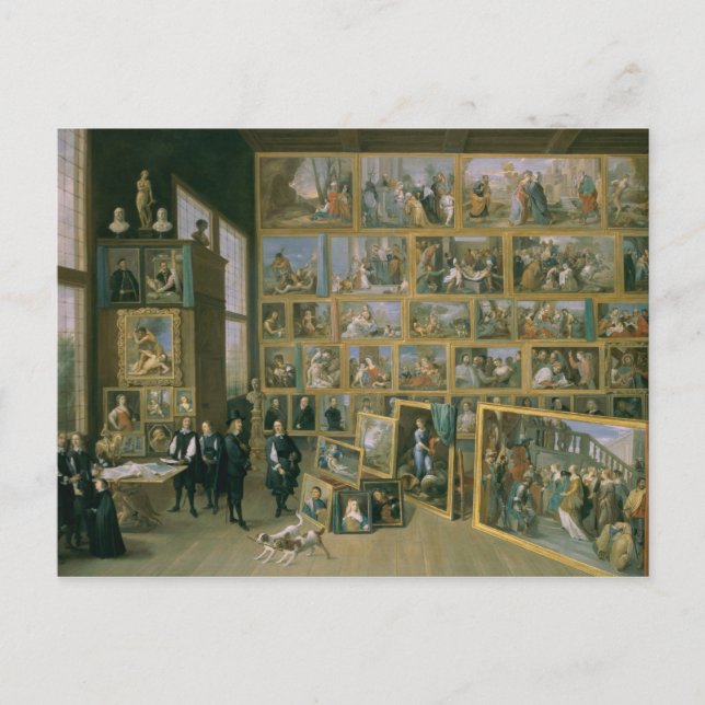 Postal El Archiduque Leopold Wilhelm (Anverso)