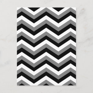 Postal EL ÁREA GRIS (un diseño zig zag) ~