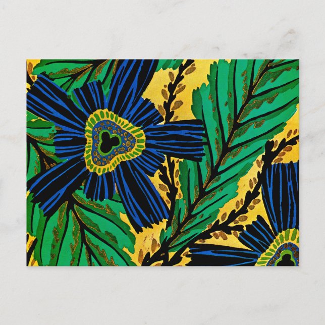 Postal El art déco #3 de Seguy en Emporio Moffa (Anverso)