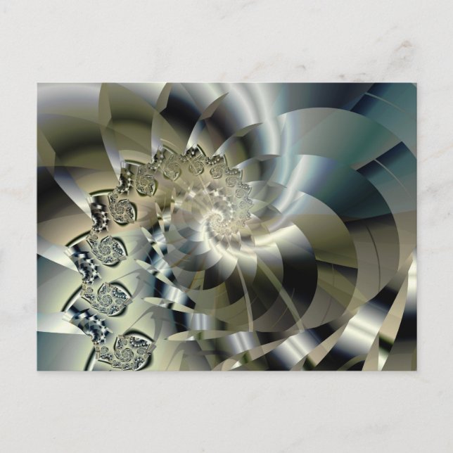 Postal El arte abstracto moderno de Light 2 revisitado (Anverso)