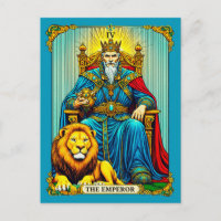 El arte de la carta del emperador Tarot