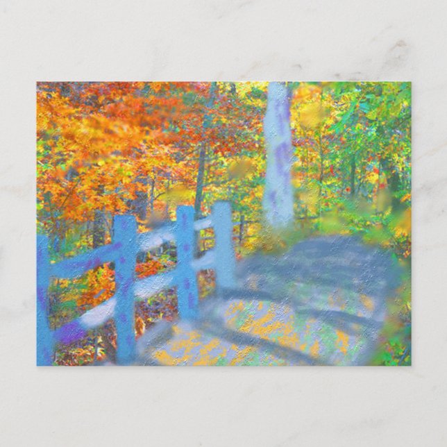 Postal El arte de la cerca (Anverso)