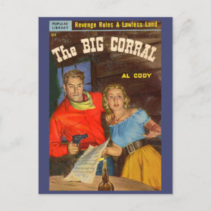 Postal El arte de la cubierta del Gran Corral