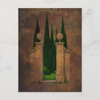 Postal El arte del jardín secreto
