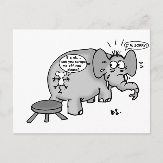 Postal El arte del perdón (Anverso)