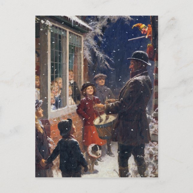 Postal El artista (Anverso)