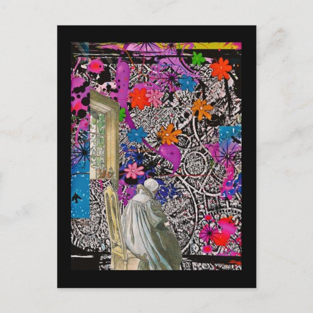 Postal El artista (Anverso)