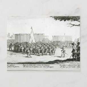 Postal El ascenso de un ejército