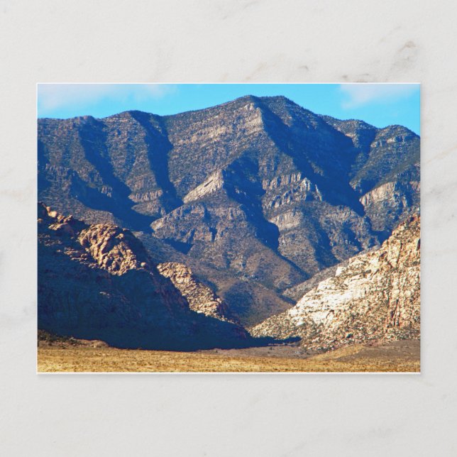 Postal El ascenso desde el desierto (Anverso)