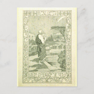 Postal El astrónomo