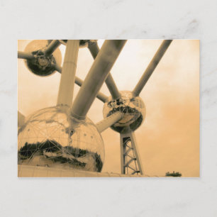 Postal El Atomium Brussels