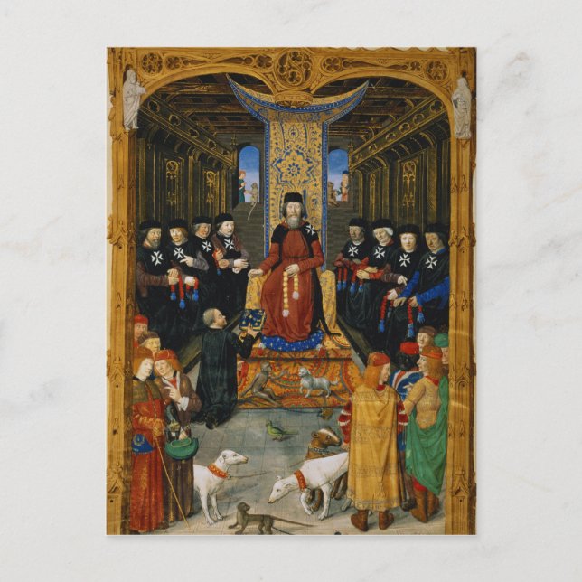 Postal El autor dedicando su libro (Anverso)