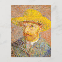 El autorretrato de Vincent Van Gogh con arte Gorra