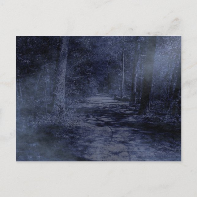 Postal El avistamiento (Anverso)