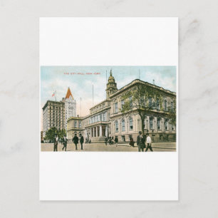 Postal "El ayuntamiento" Nueva York