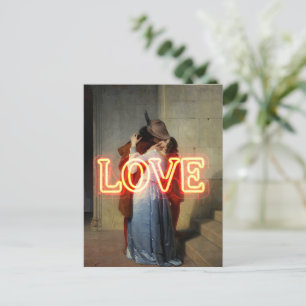 Postal El Bacio Remix - Neon "LOVE" Wall Art & Merch