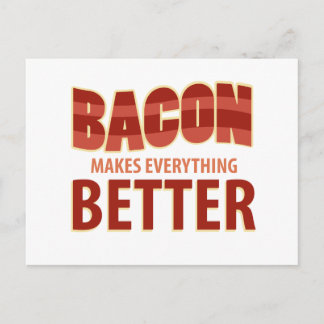Postal El Bacon Hace Todo Mejor