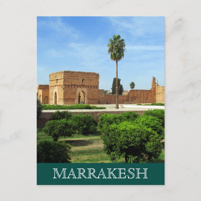 Postal el badi palace marrakesh
