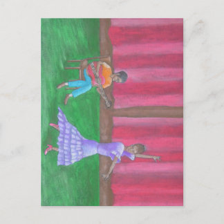 Postal El bailarín