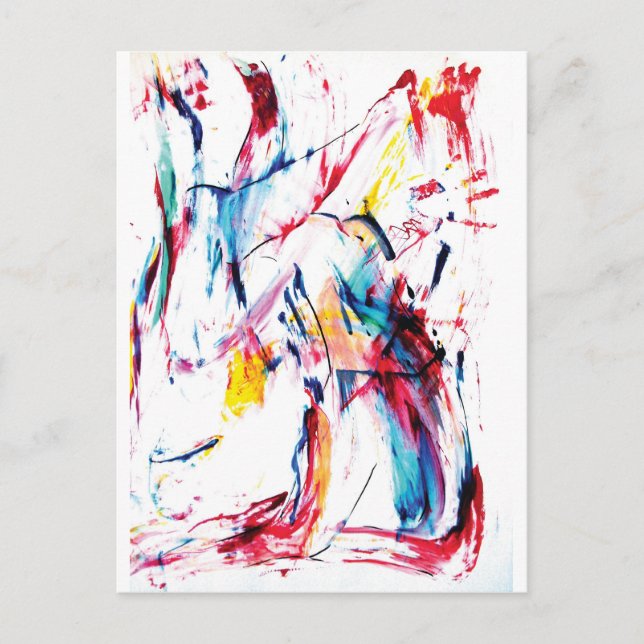 Postal El bailarín (Anverso)