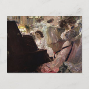 Postal El Baile Blanco, 1903