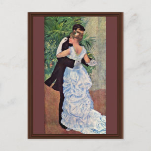 Postal El baile de la ciudad, inglés, "Dance In the City"