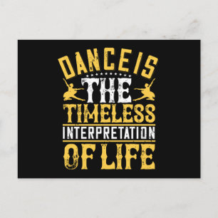 Postal El Baile Es La Interpretación Sin Tiempo