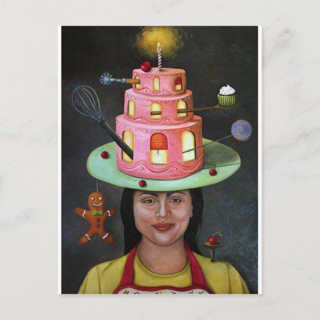 Postal El Baker (Anverso)