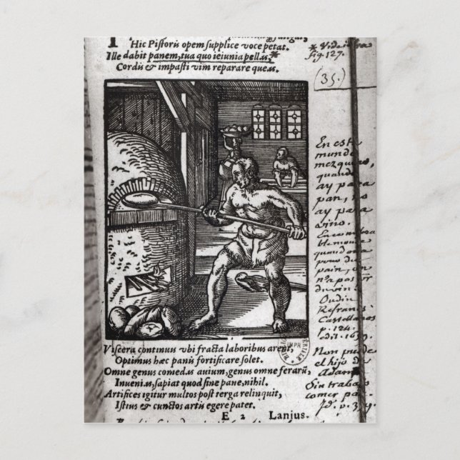 Postal El Baker (Anverso)