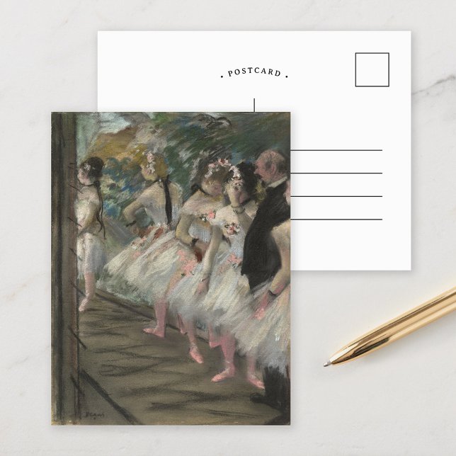 Postal El ballet | Edgar Degas (Subido por el creador)