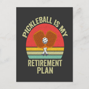 Postal El baloncesto es mi plan de retiro un padre ventil