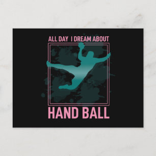 Postal El balonmano es mi vida